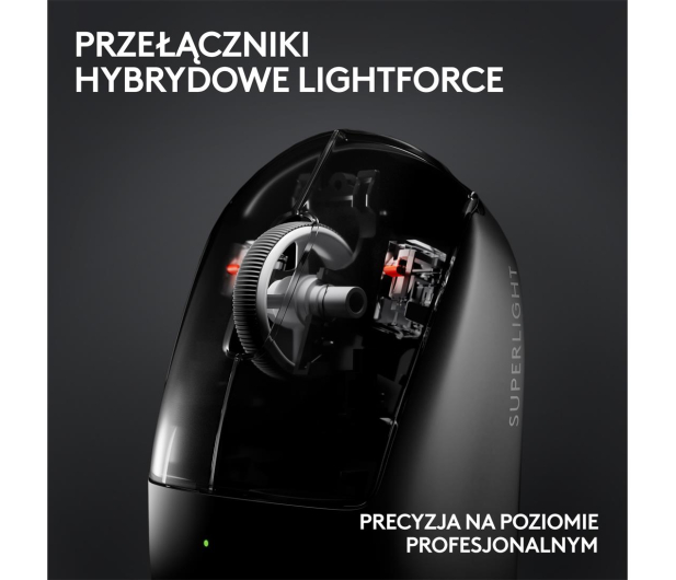 LOGITECH G PRO X Superlight 2 biały 910-006638 - 1172770 - zdjęcie 8
